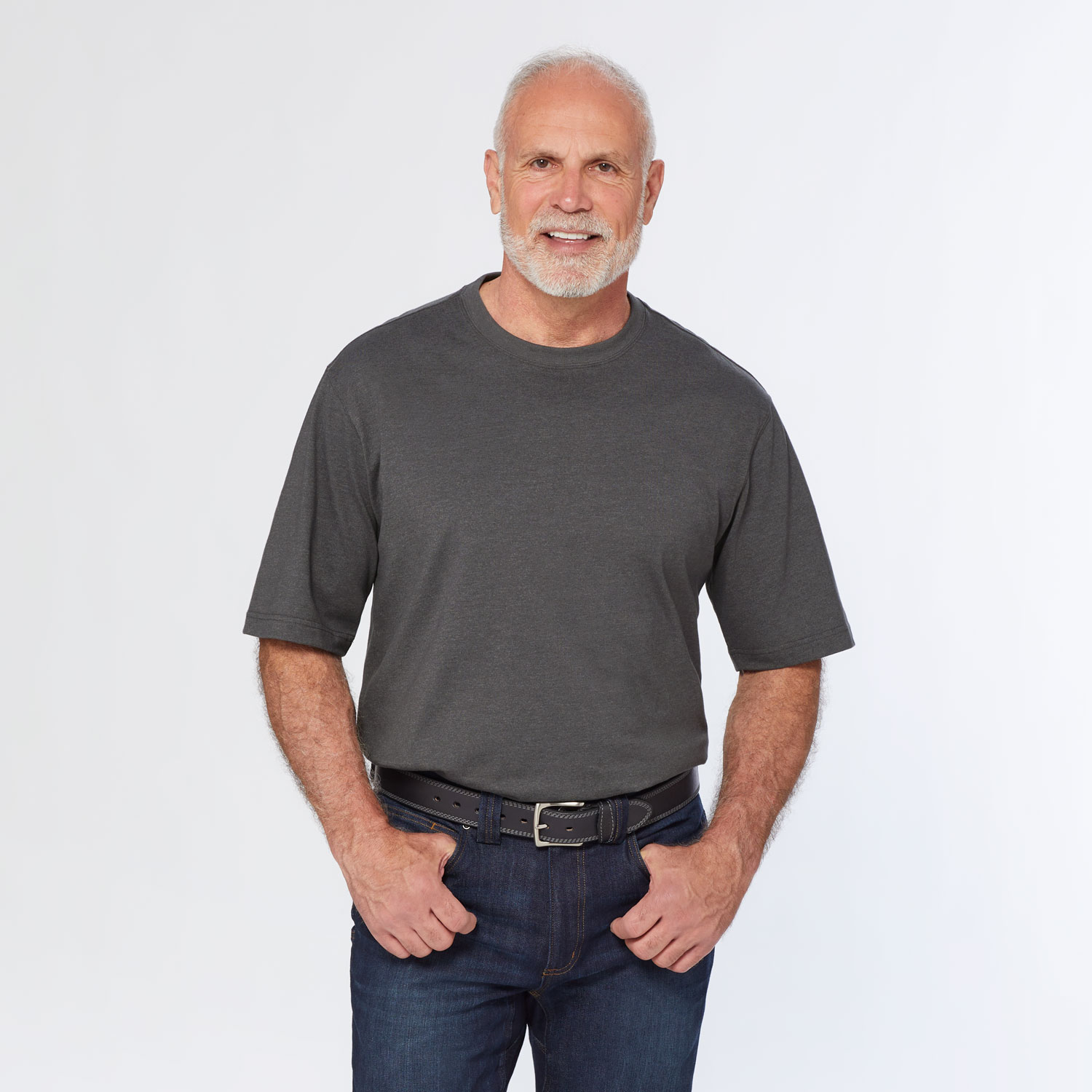 Men's Longtail T Relaxed Fit Short Sleeve T-Shirt
