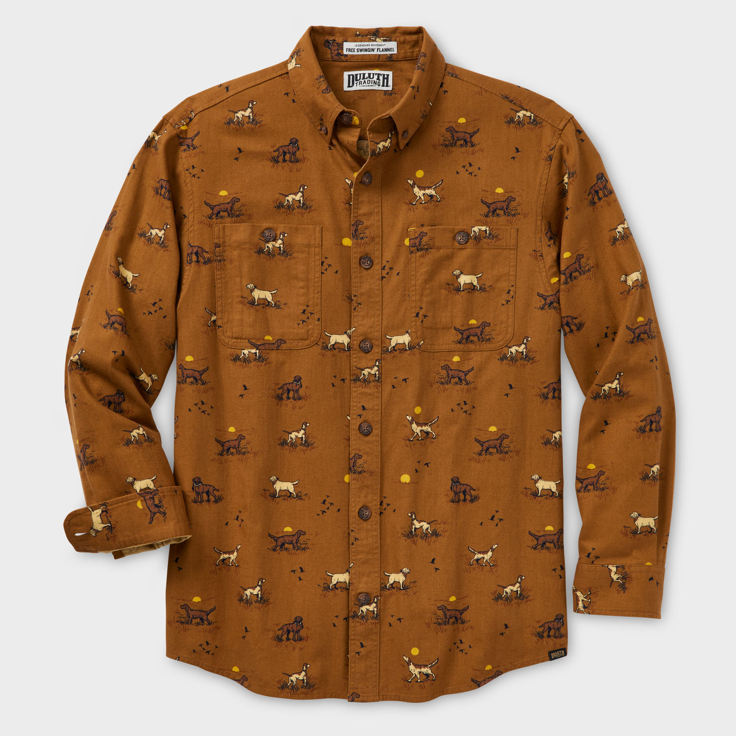 Men's Free Swingin' Flannel Slim Fit Shirt