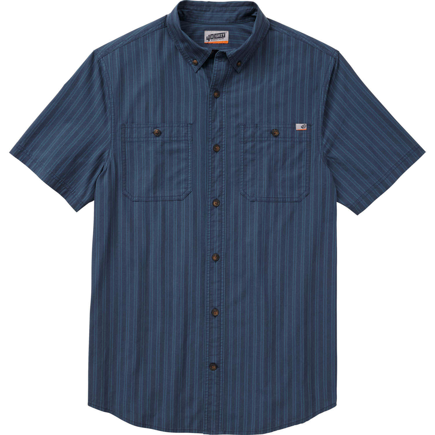 Men's 40 Grit Poplin Short Sleeve Shirt