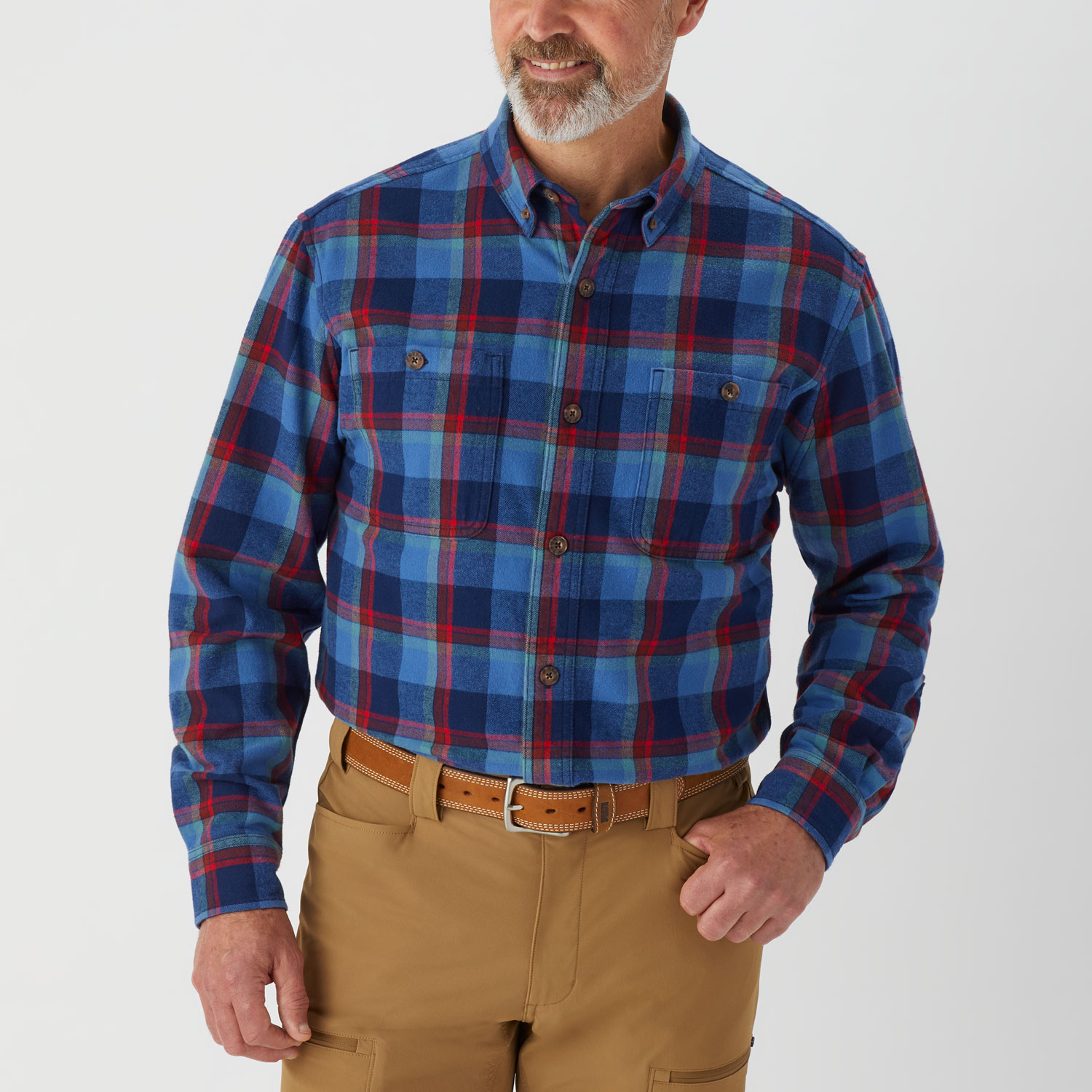 Men's Free Swingin' Flannel Relaxed Fit Shirt