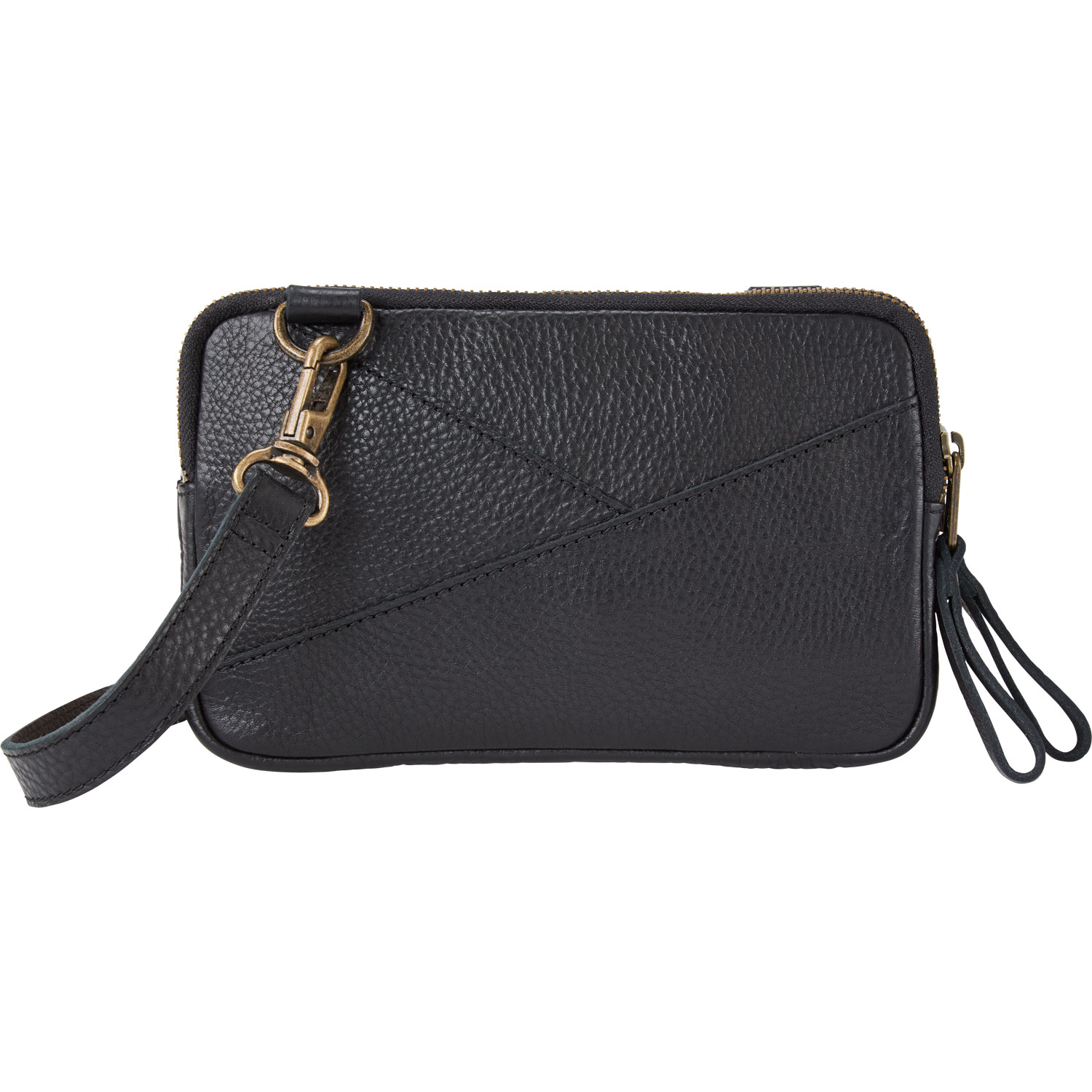Lifetime Leather Dual Zip Wallet