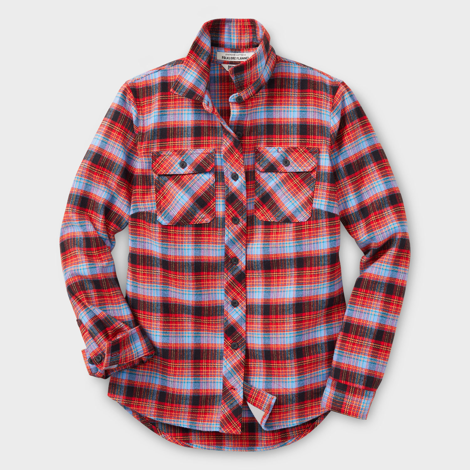 Women's Plus Folklore Flannel Shirt