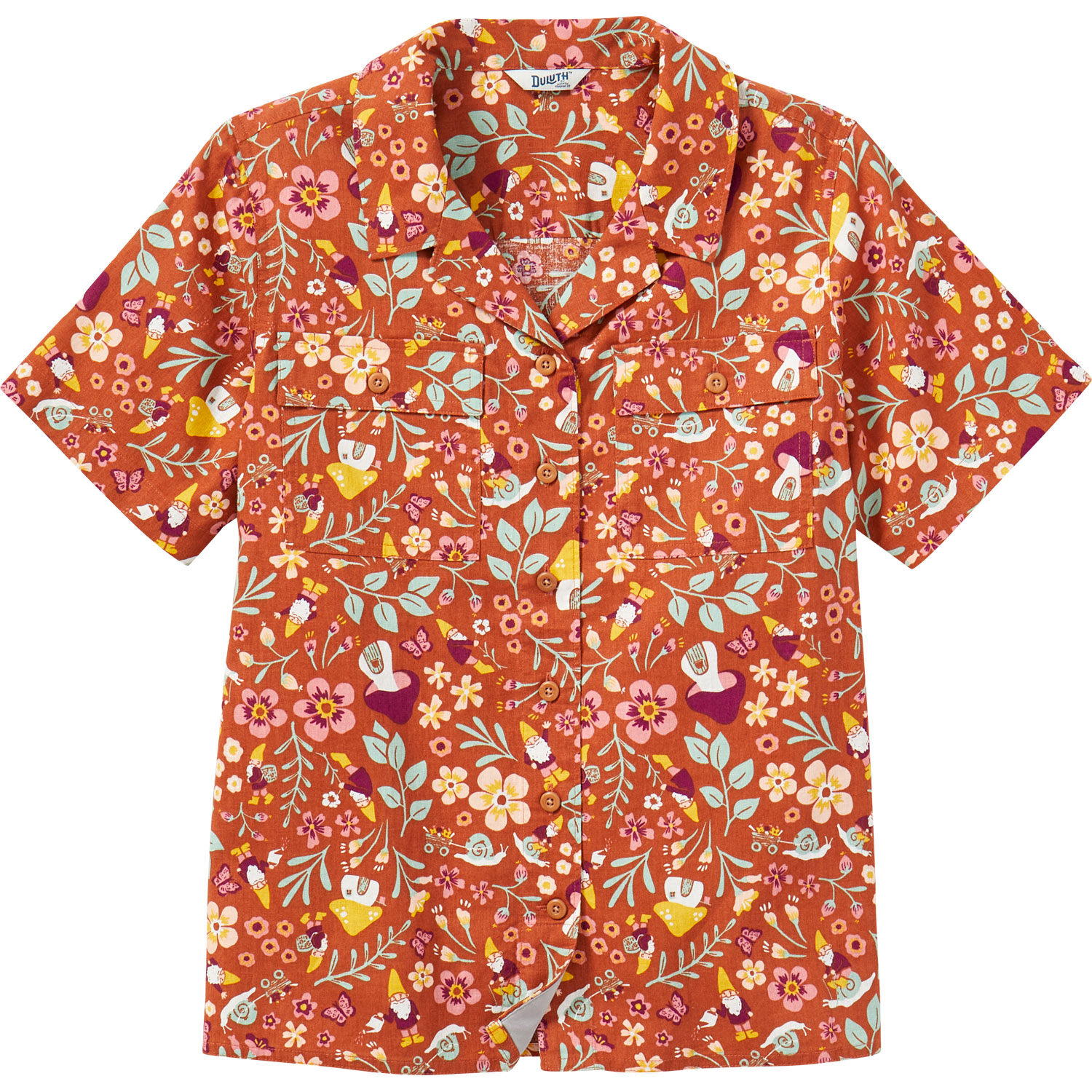Women's Artisan Hemp Untucked Camp Shirt