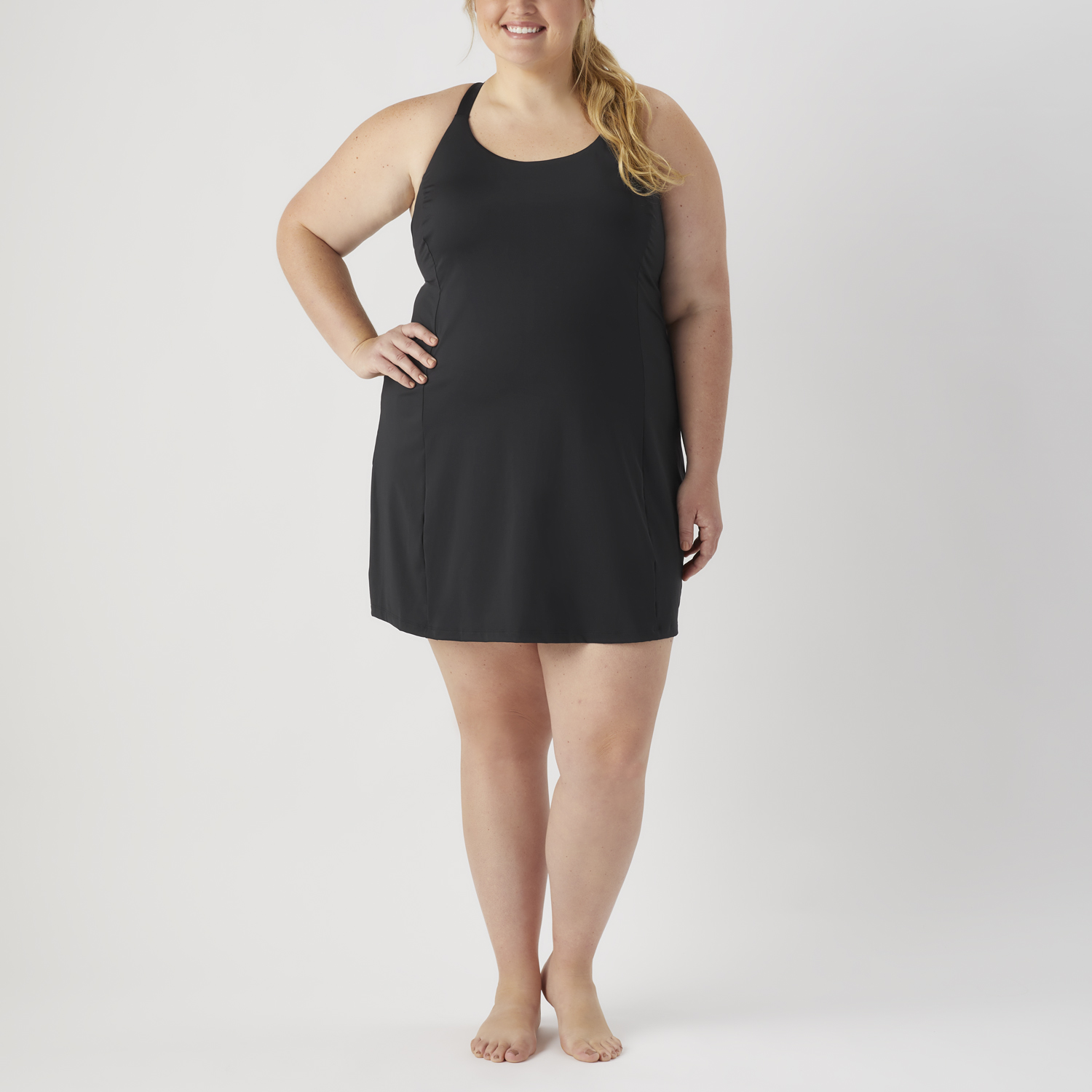 Women's Plus AKHG Lost Lake Swim Dress