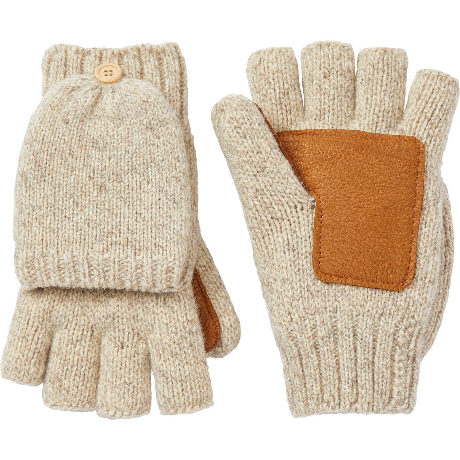 Women's Ragg Wool Convertible Mitten