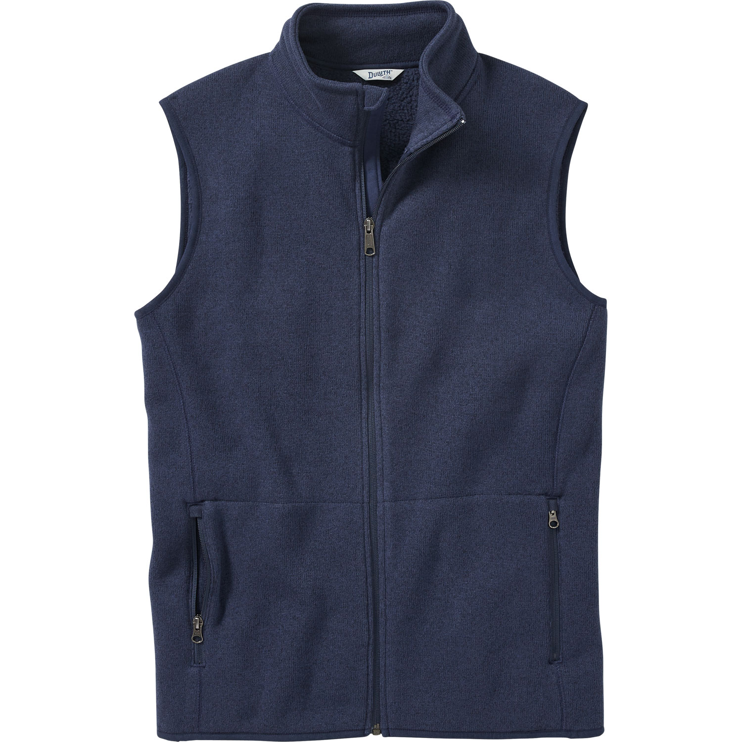 Men's Sweater Fleece Zip Vest