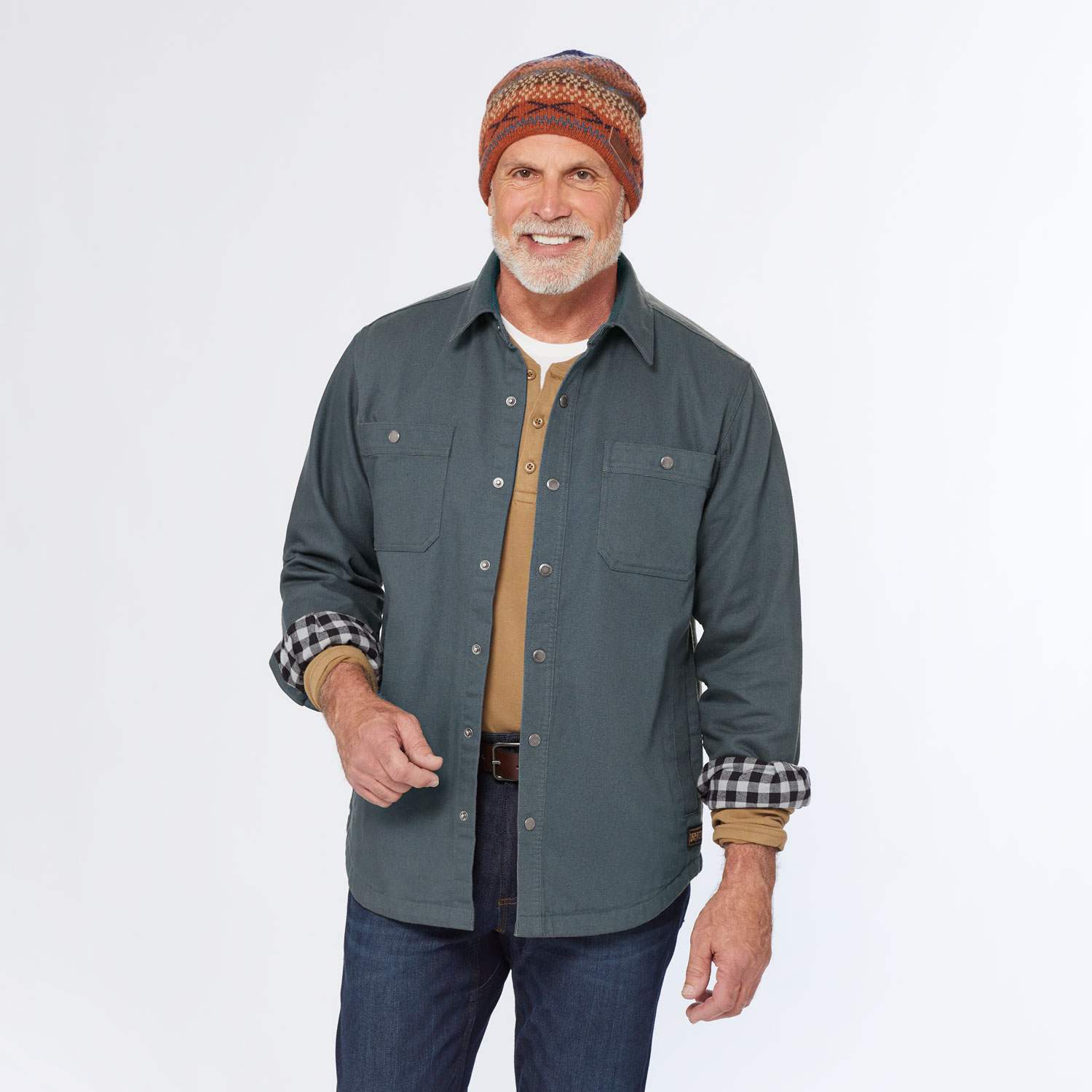 Men's Fire Hose Flannel-Lined Standard Fit Limber Jac