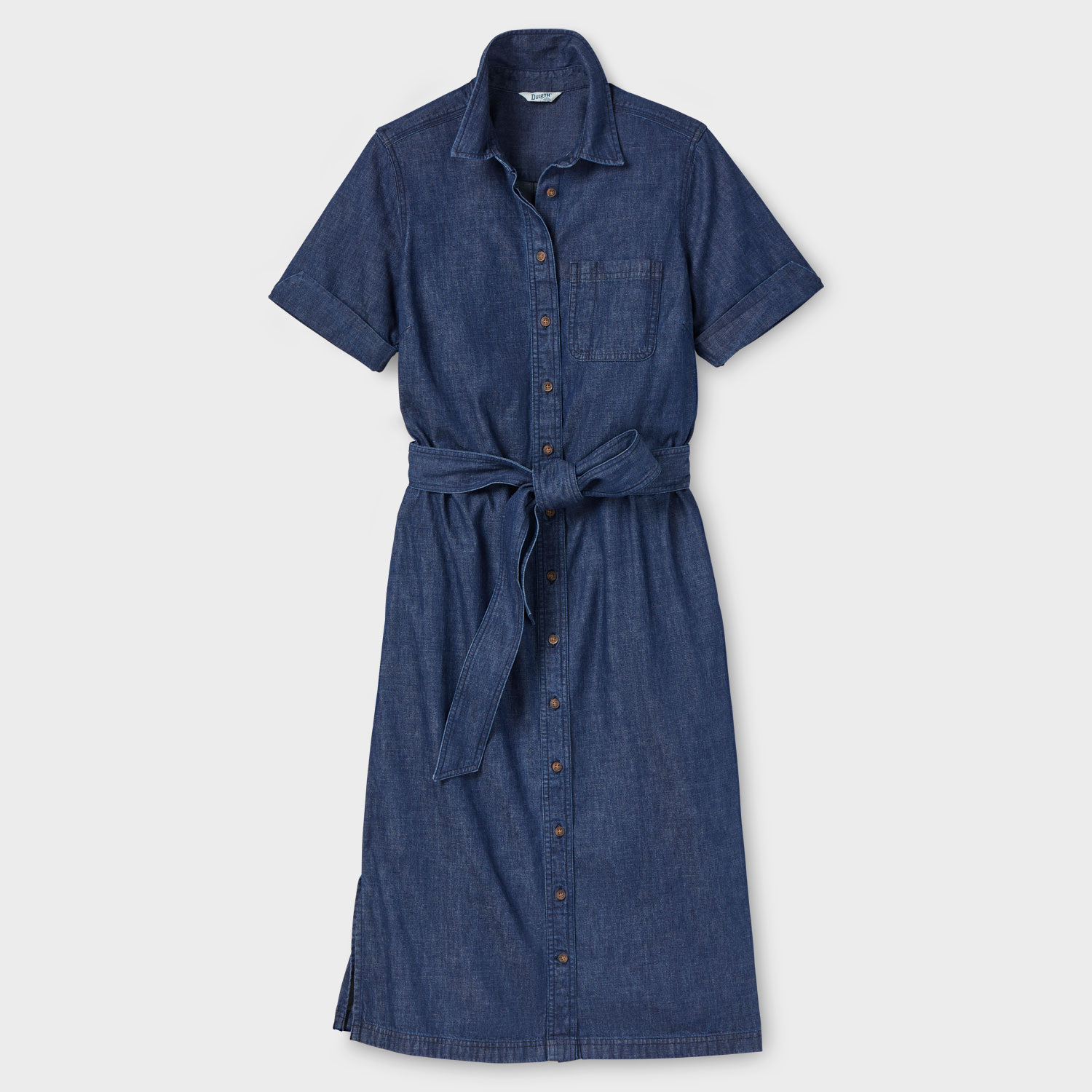 Women's Denim Midi Dress
