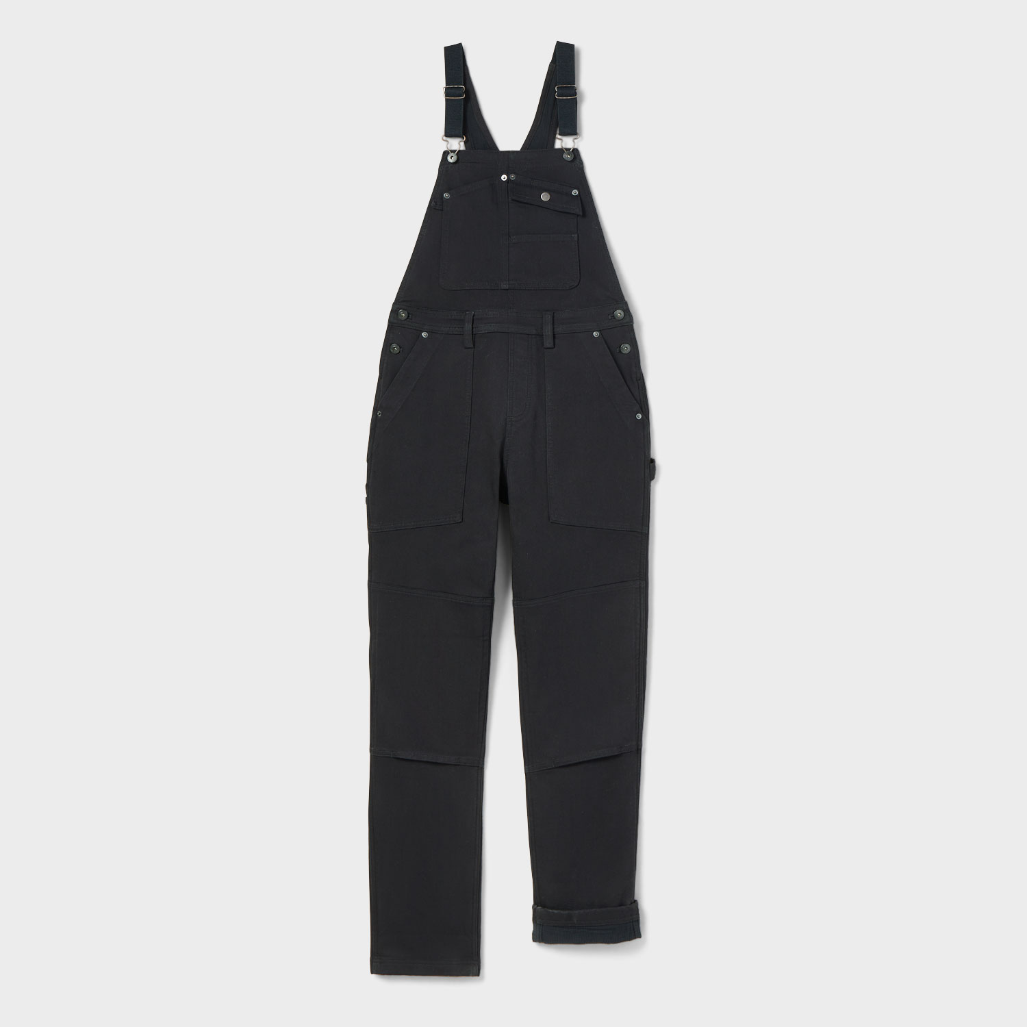 Women's Double Flex Denim Fleece Lined Overalls