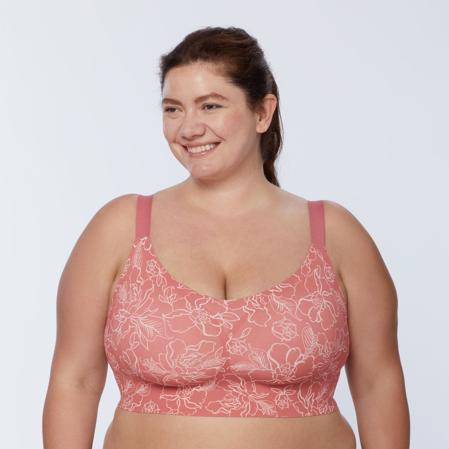 Women's Plus Line Tamer Adjustable Back Clasp Bra
