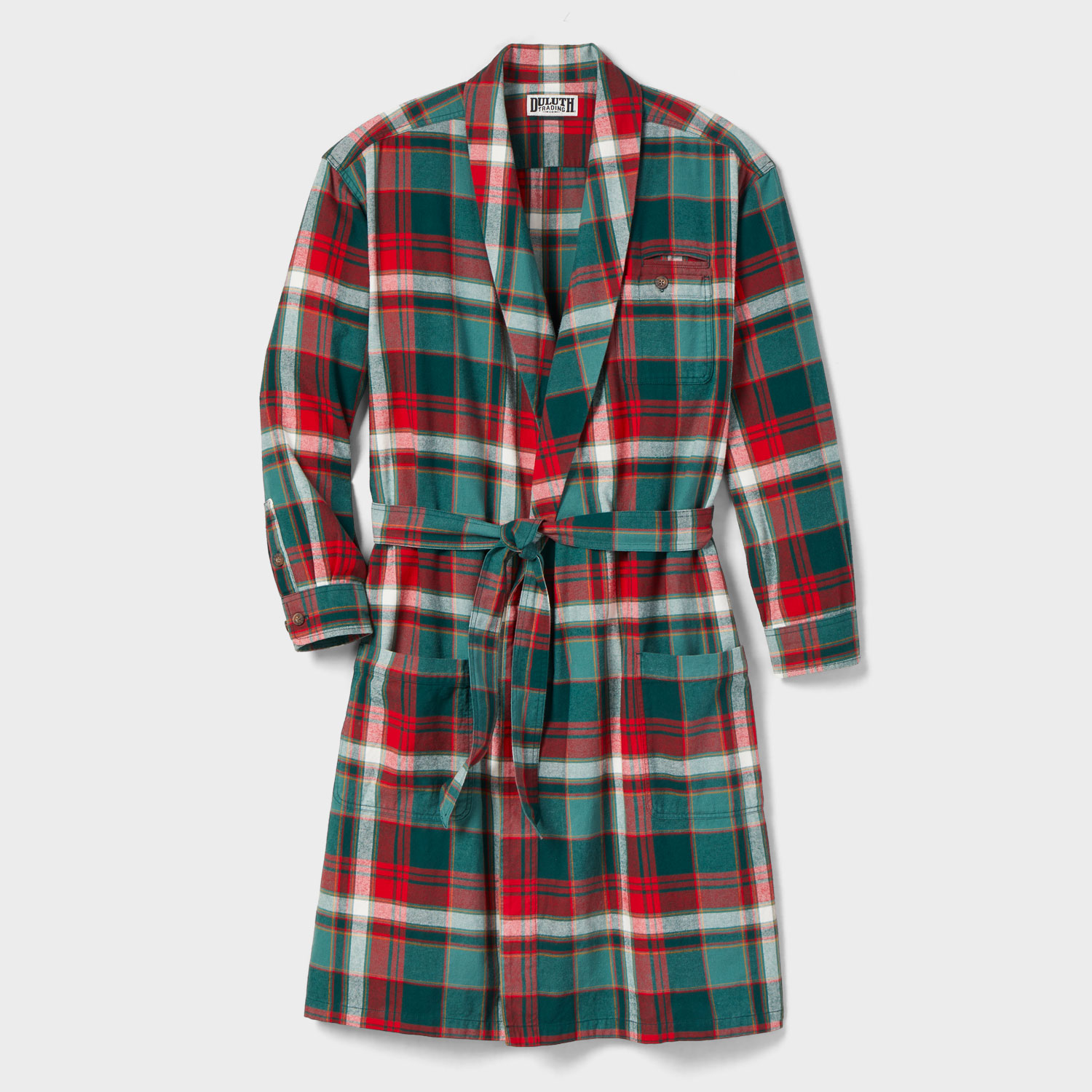 Men's Free Swingin' Flannel Robe