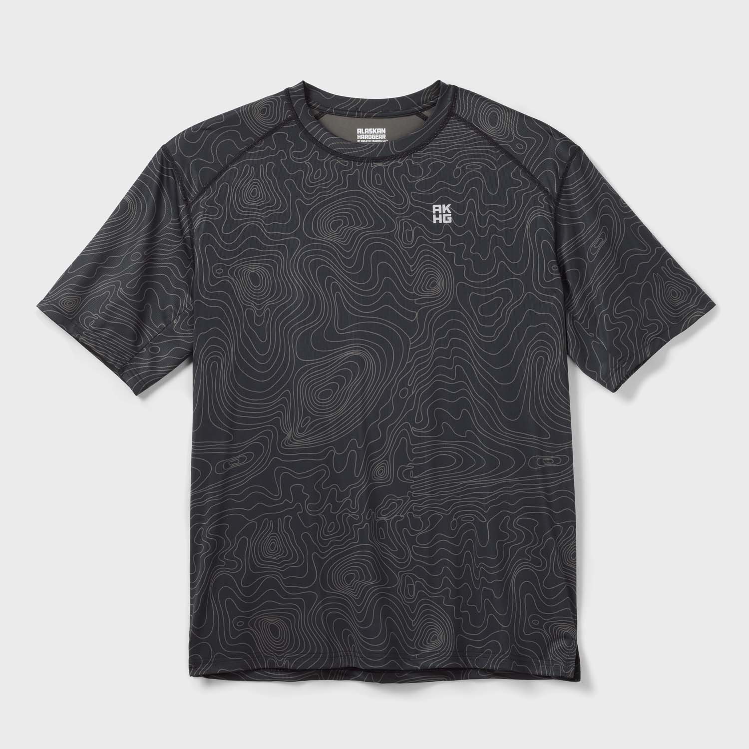 Men's AKHG Tun-Dry Relaxed Fit Short Sleeve T-Shirt