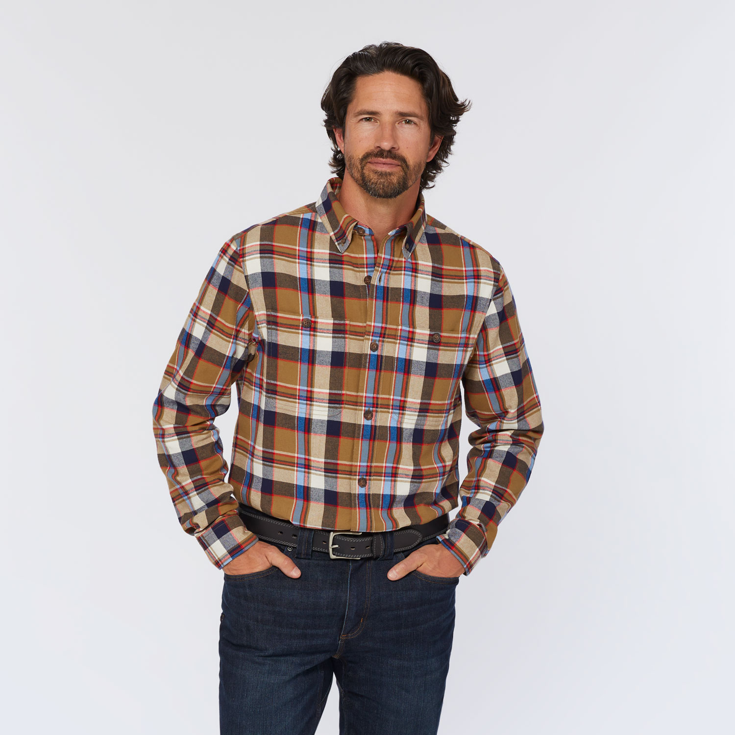 Men's Free Swingin' Flannel Slim Fit Shirt