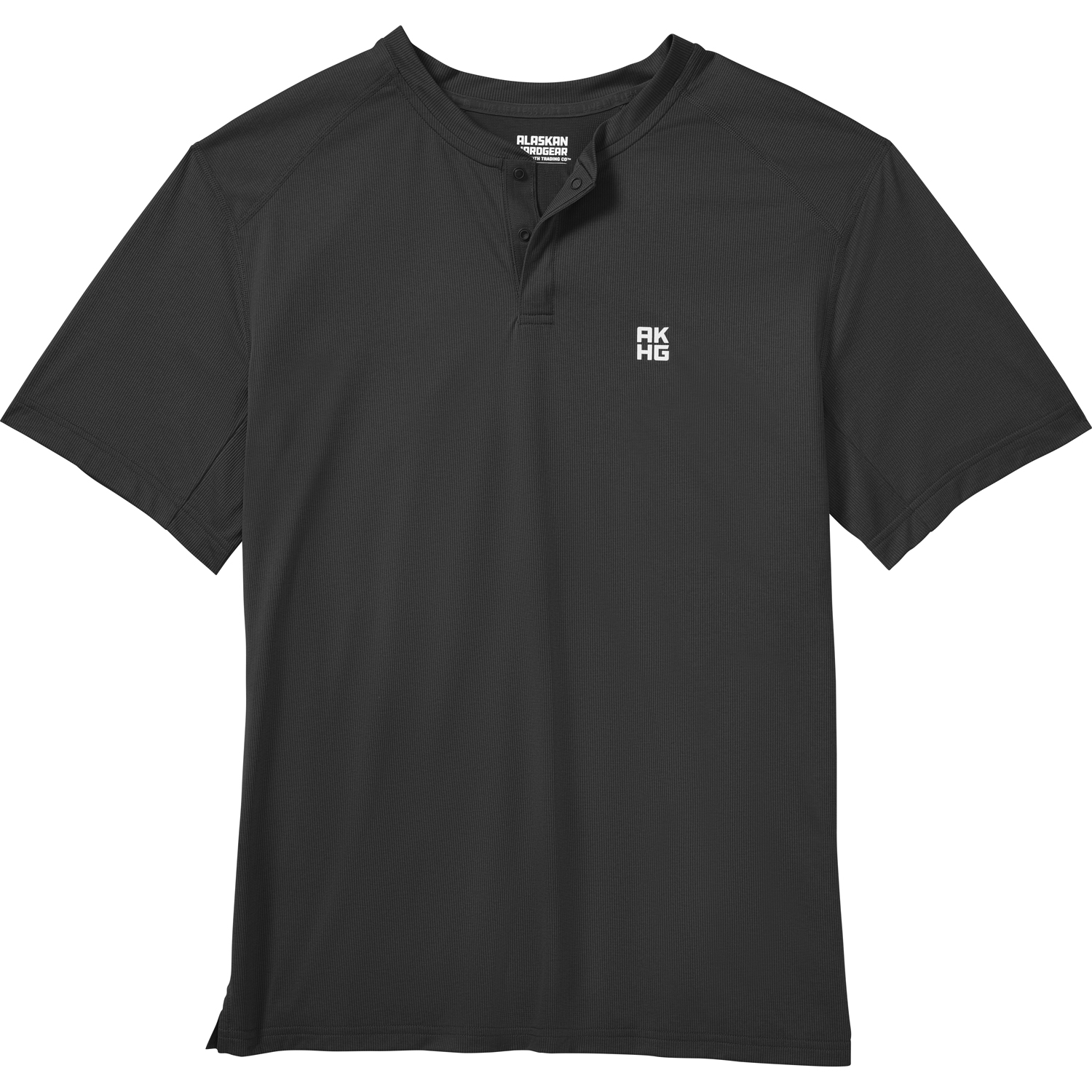 Men's AKHG Tun-Dry Short Sleeve Henley