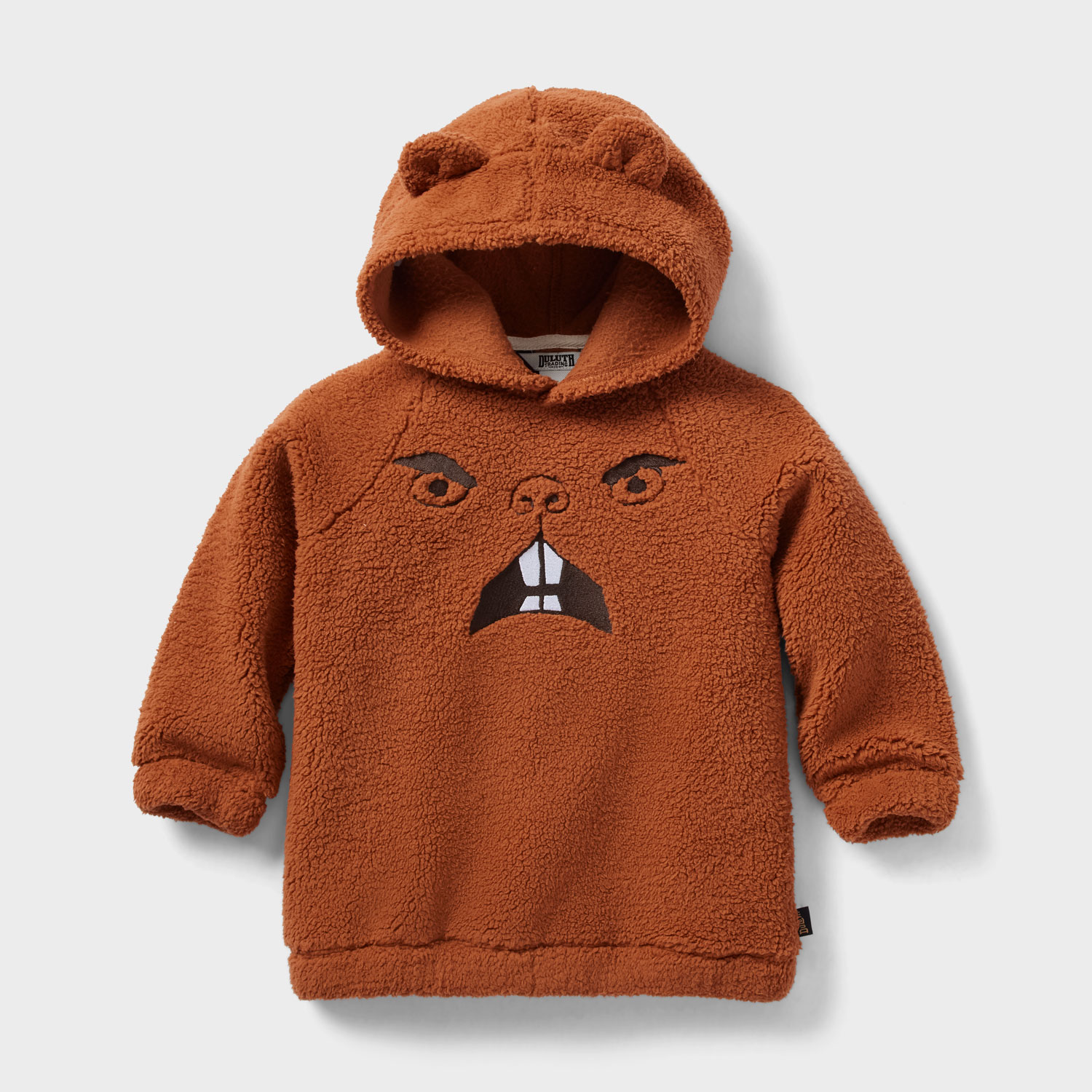 Kids' Fleece Beaver Character Hoodie