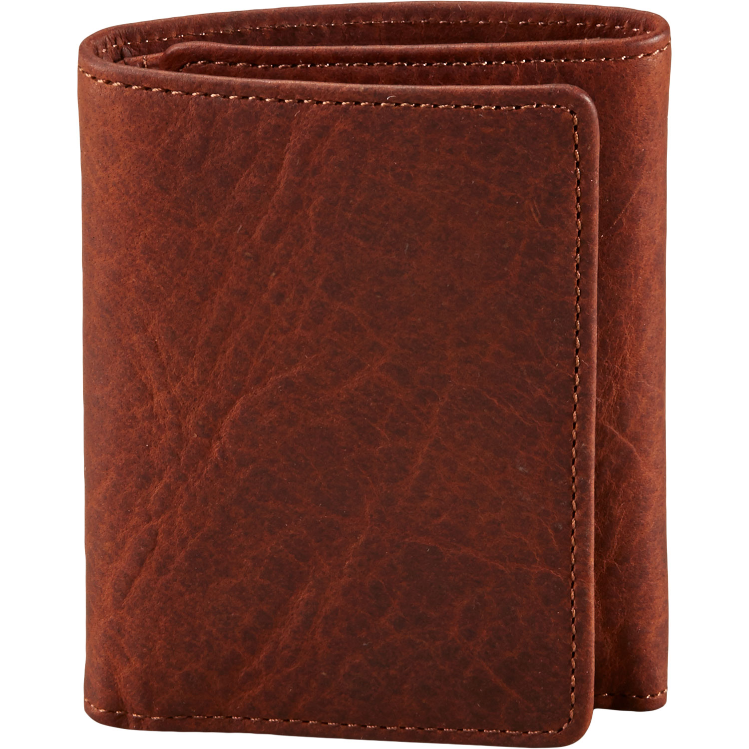 Men's Bison Tri-Fold Wallet