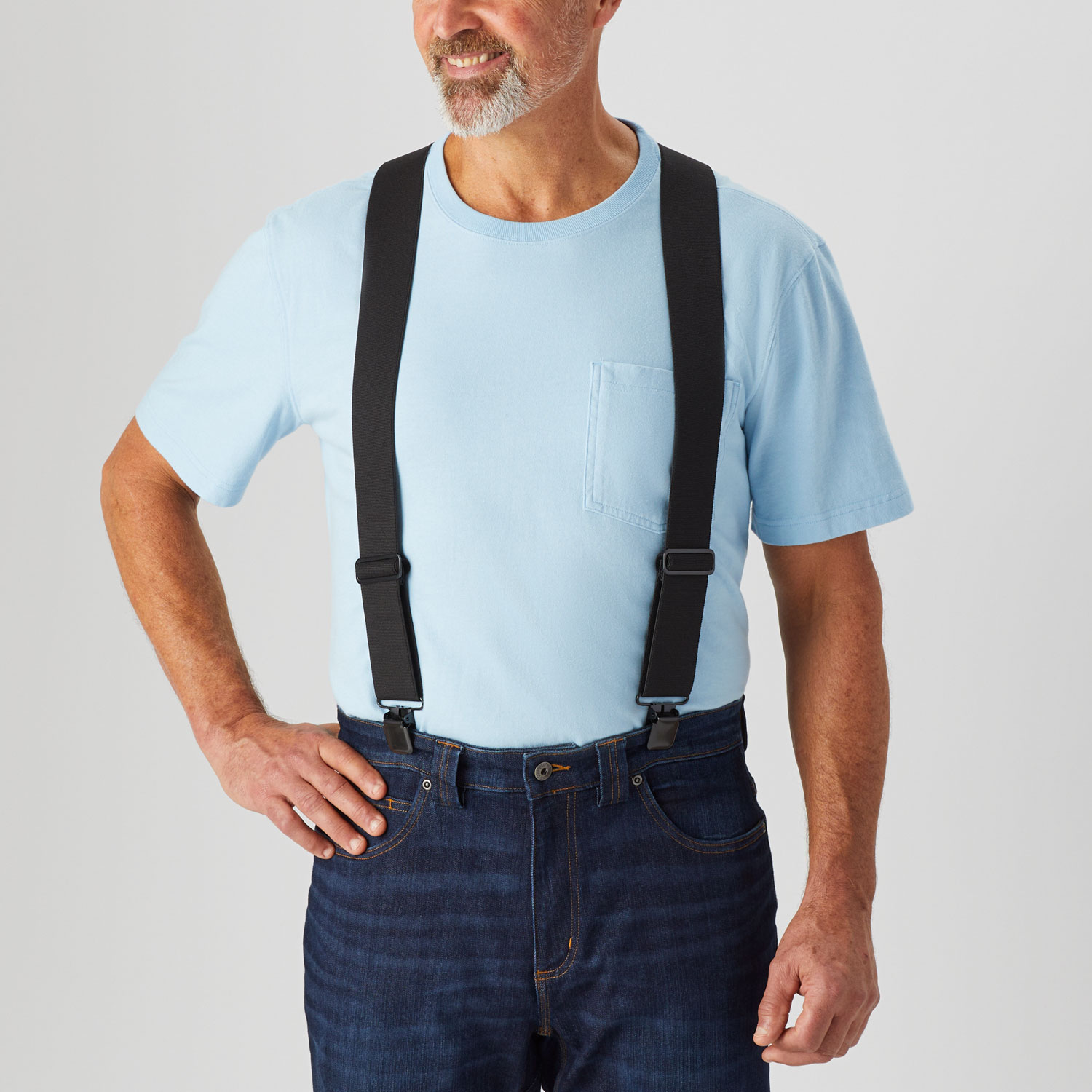 Duluth X-Back Tall Clip Suspenders