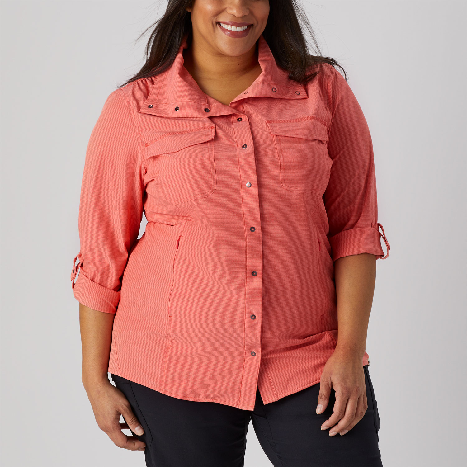 Women's Plus Sol Survivor Sun Protection Shirt Jac