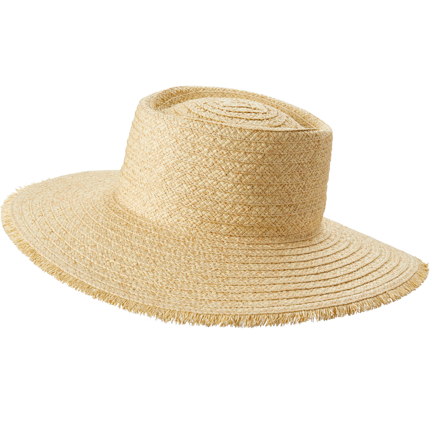 Women's Straw Boater Hat