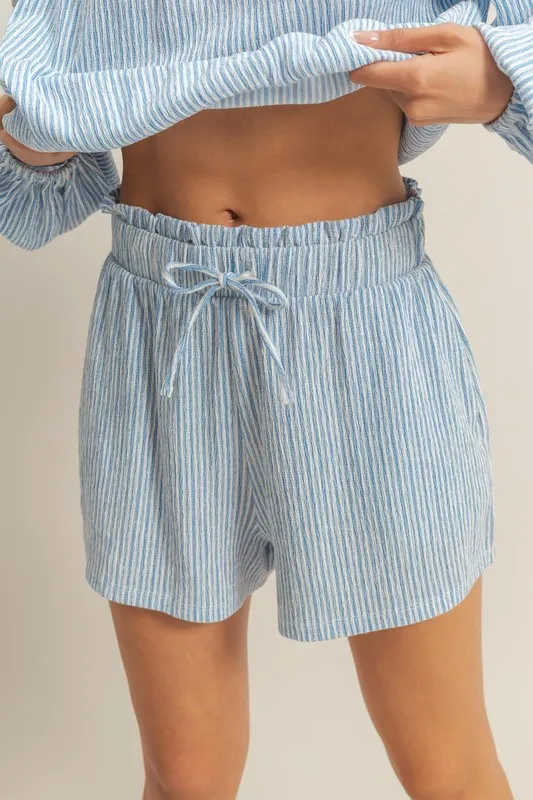 HYFVE Off Shoulder Top and Shorts Set