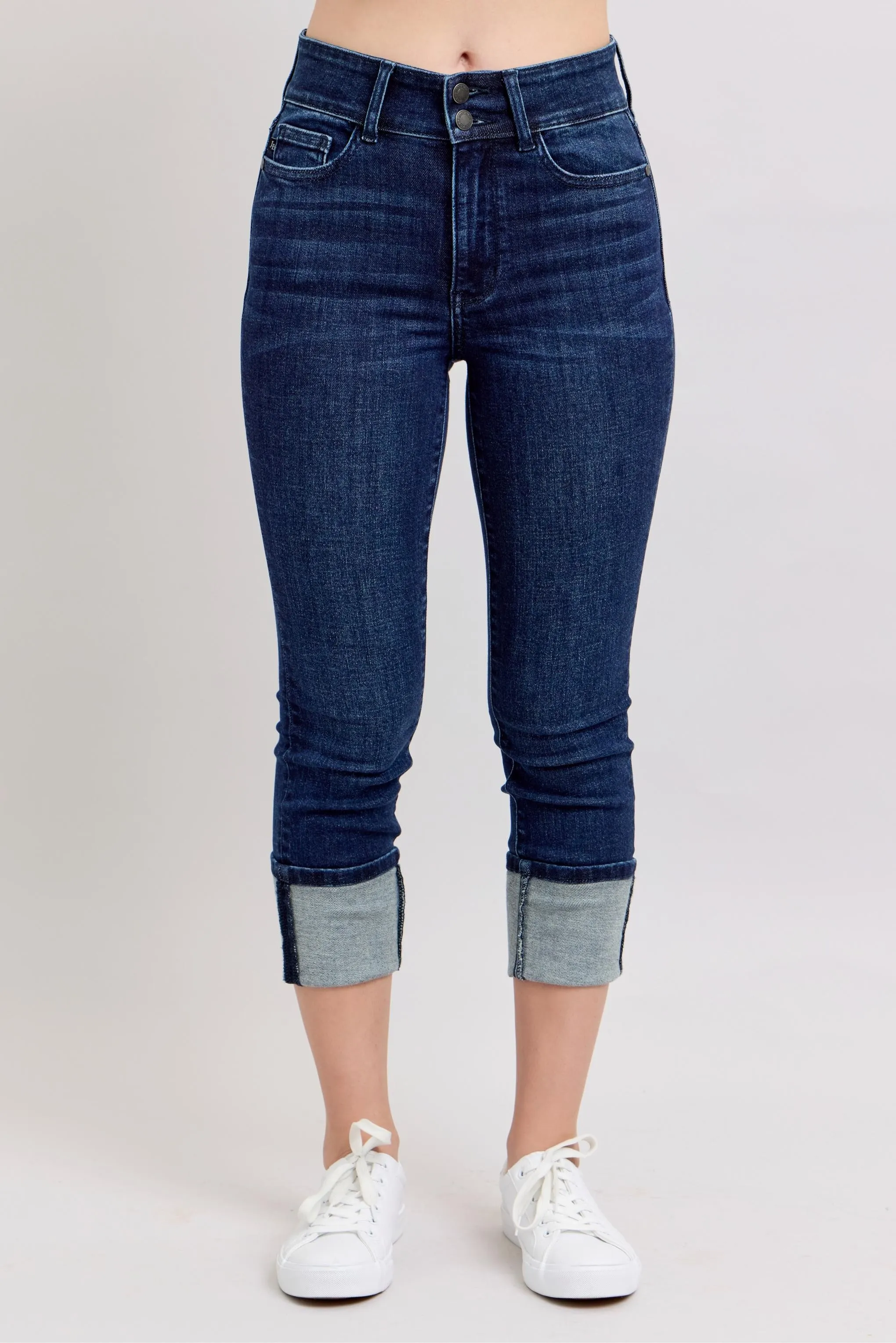 Judy Blue High-Waist Double Waist Band Skinny Jeans