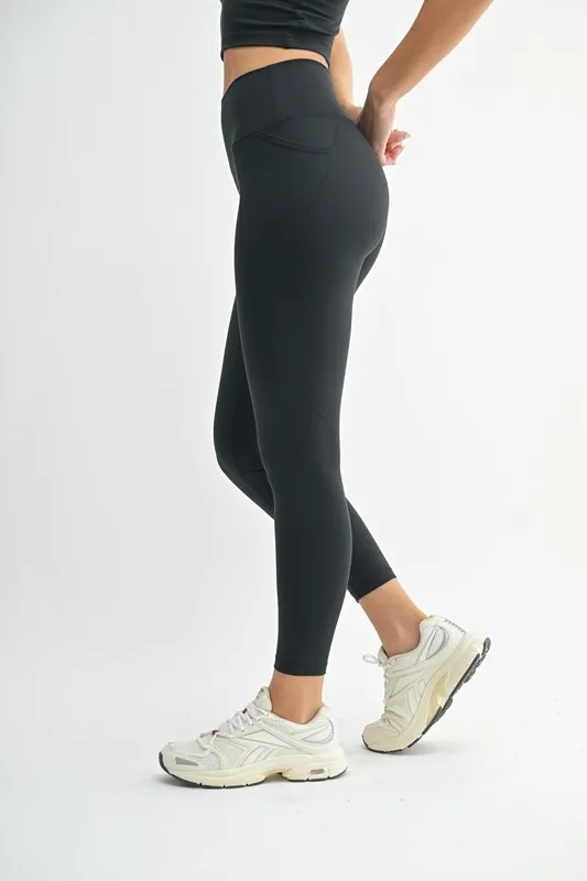MONO B Venice Cloud Light Sculpt High-Waisted Leggings