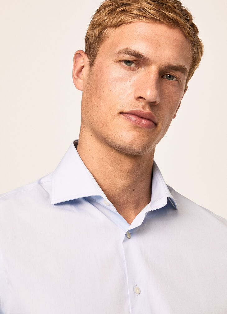 Cotton poplin shirt