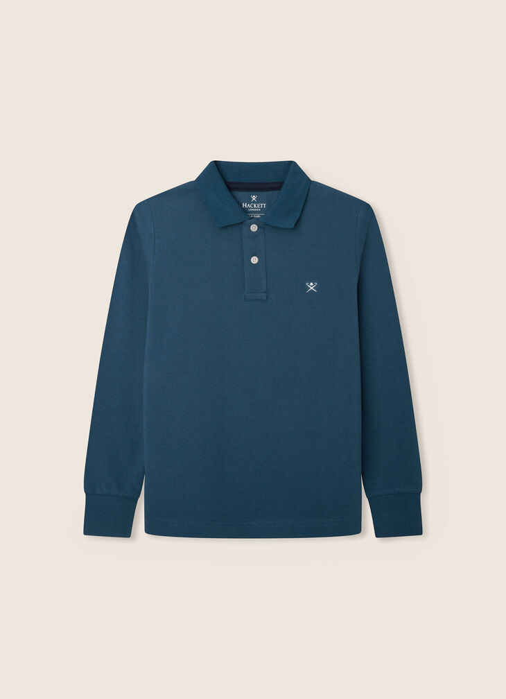 Pique polo shirt