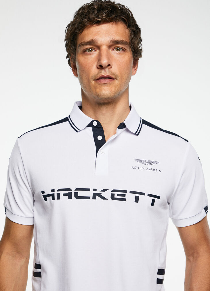 Branded polo shirt