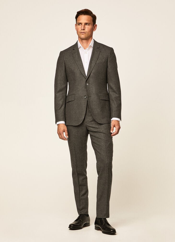 Flannel suit