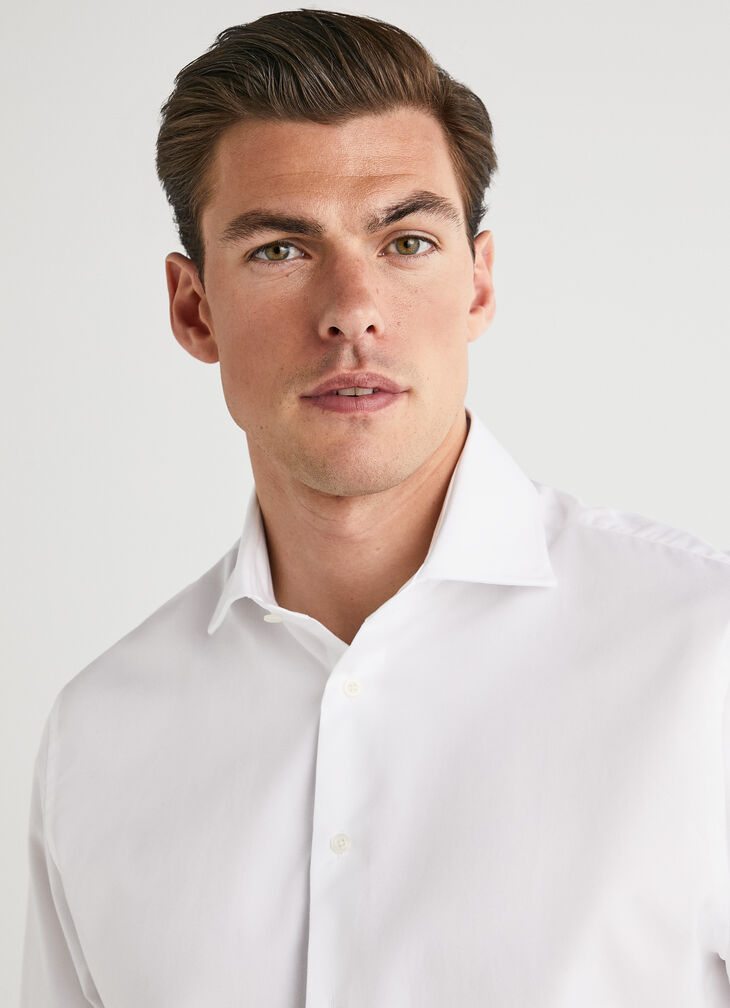 Cotton poplin shirt