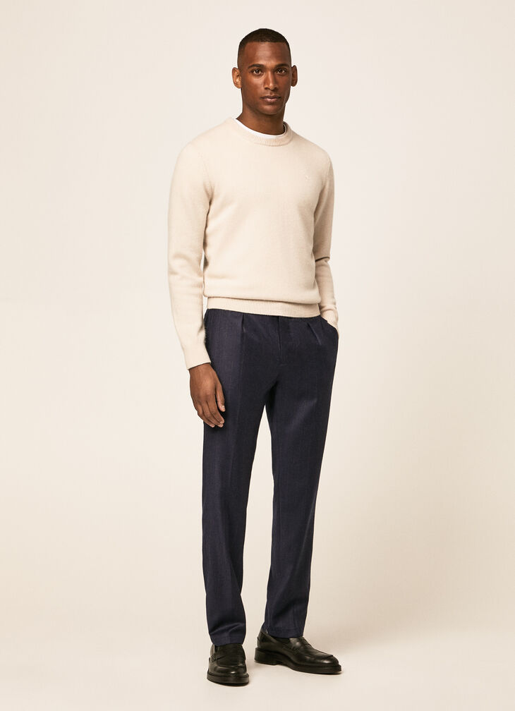 Pinstriped joggers