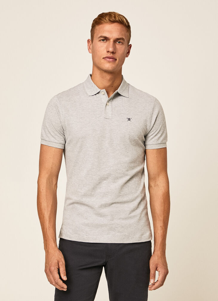Cotton pique polo shirt