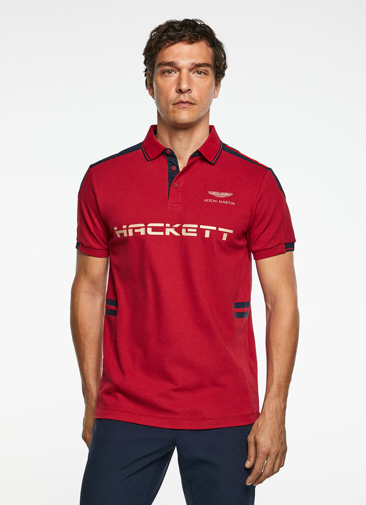 Branded polo shirt