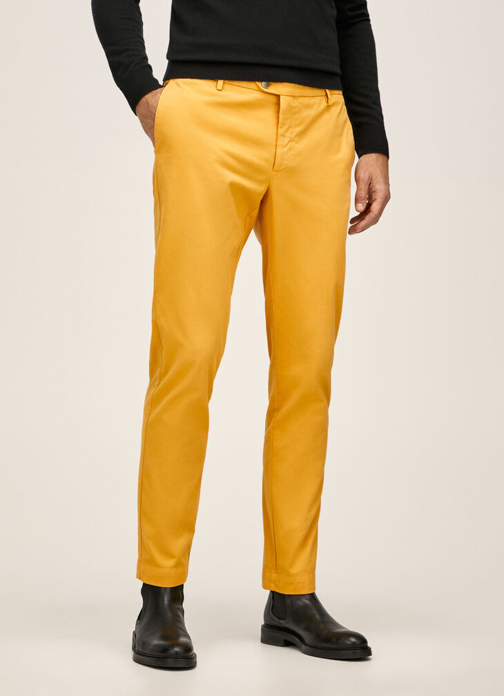 Slim chino trousers