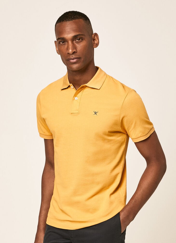 Cotton pique polo shirt