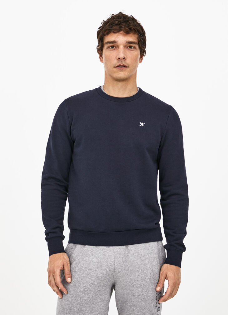 Crew neck basic sweatshirt
