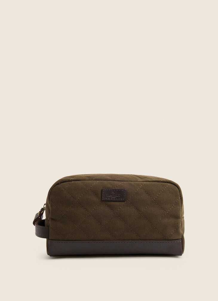 Waxed Washbag