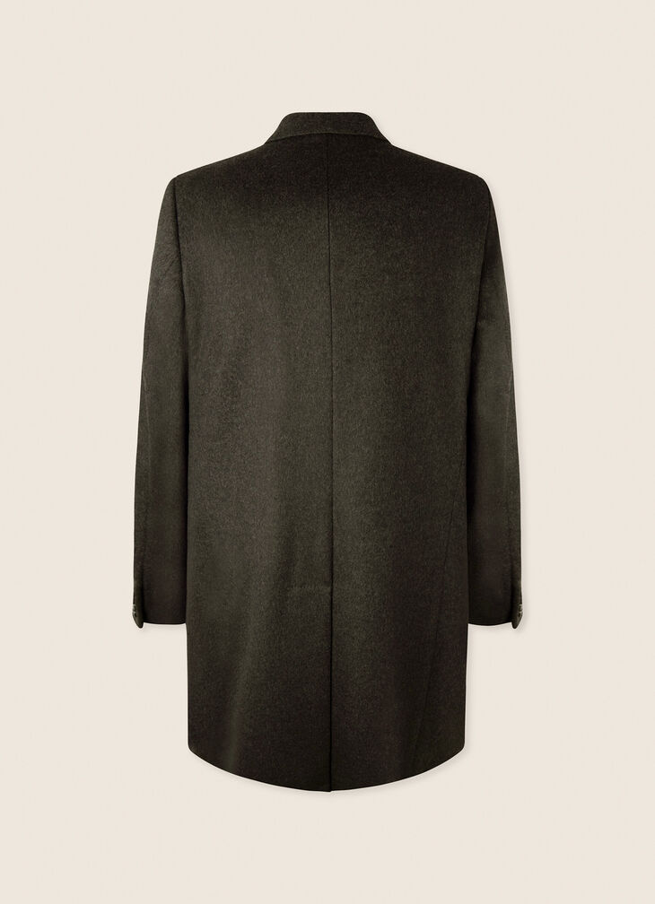 Wool cashmere overcoat