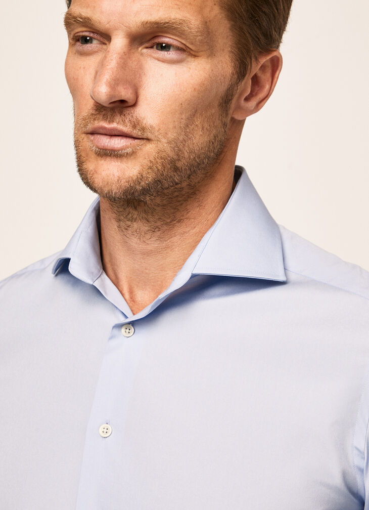 Cotton poplin shirt