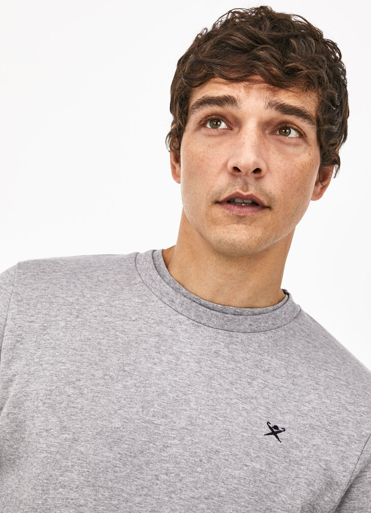 Crew neck basic sweatshirt