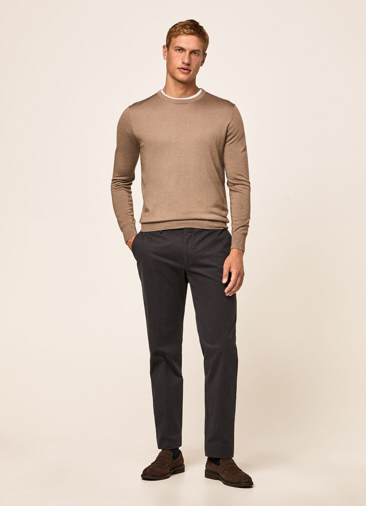 Cotton twill chinos