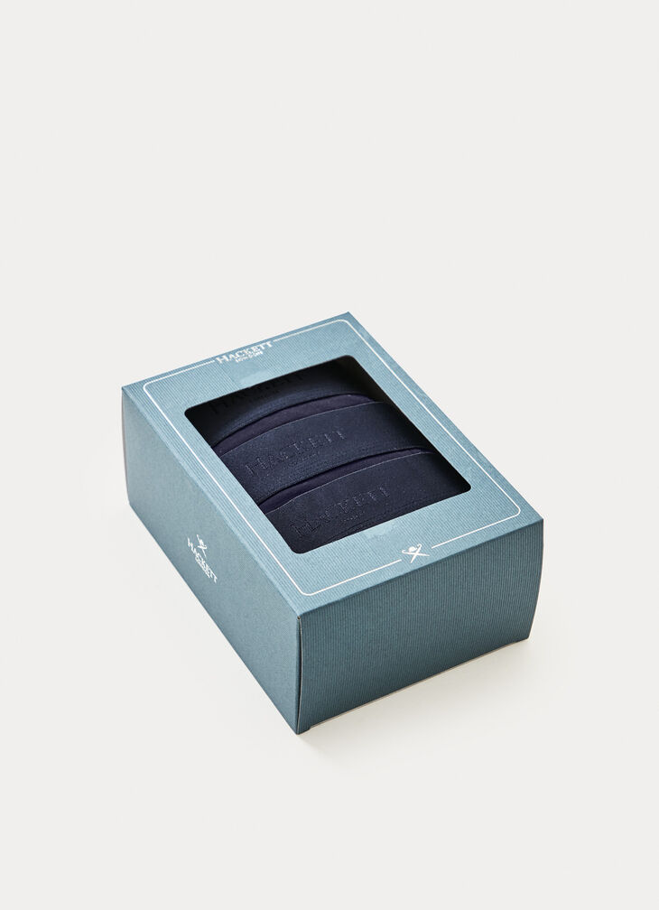 3-Pack organic cotton two-button trunk