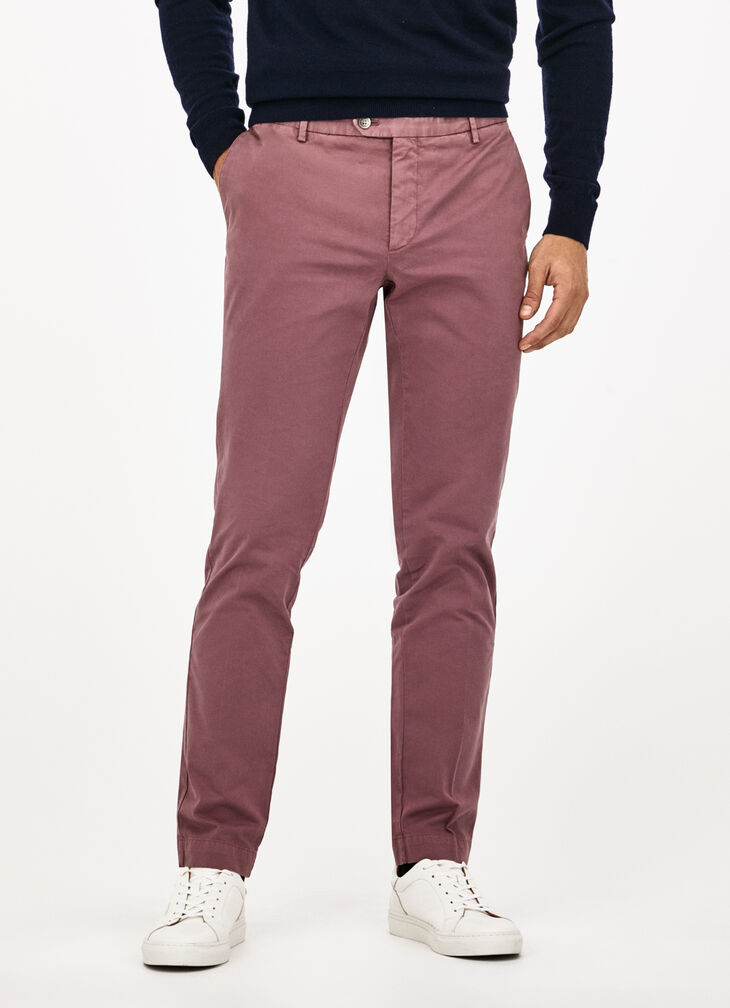 Slim chino trousers