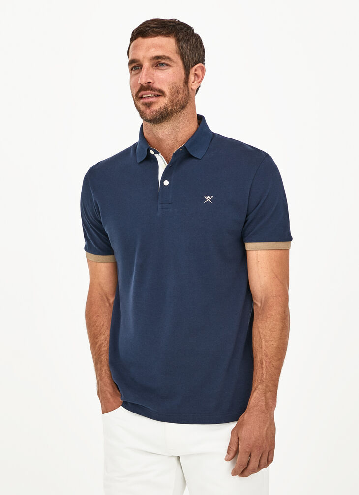 Cotton pique polo shirt