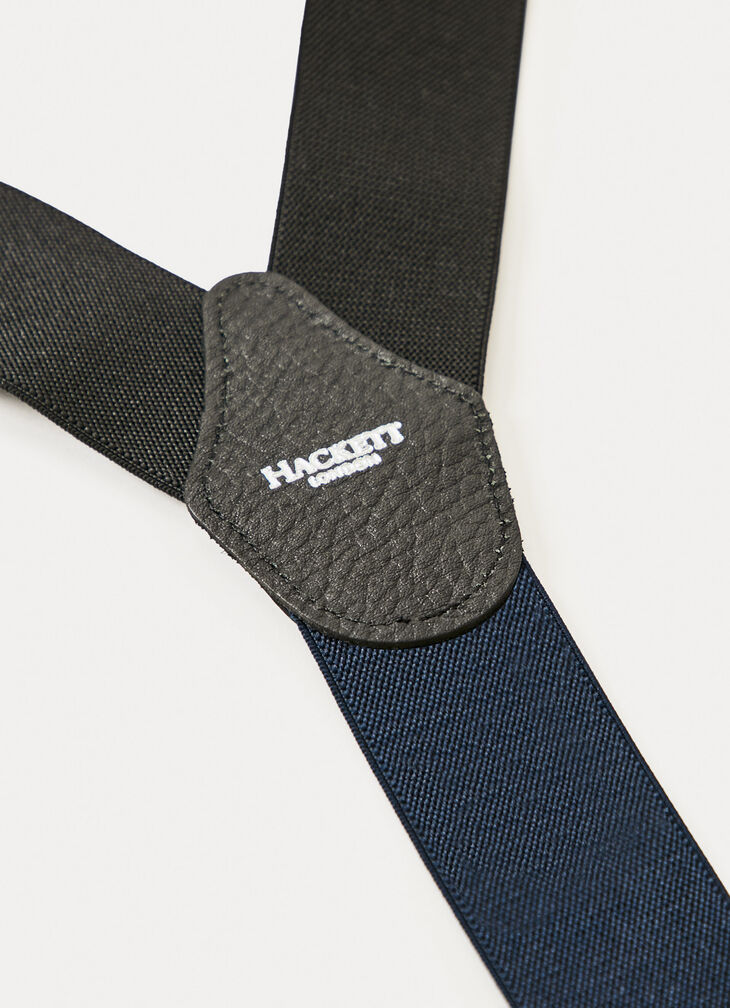 Leather-Trim Combi Braces
