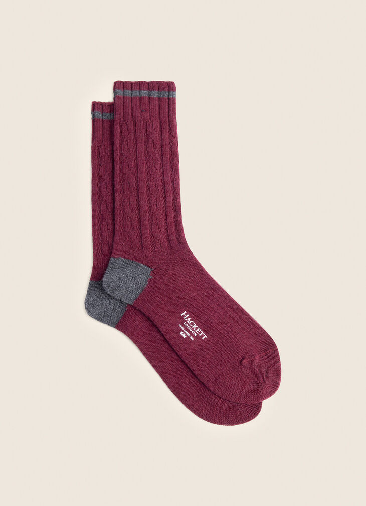Thick knit socks