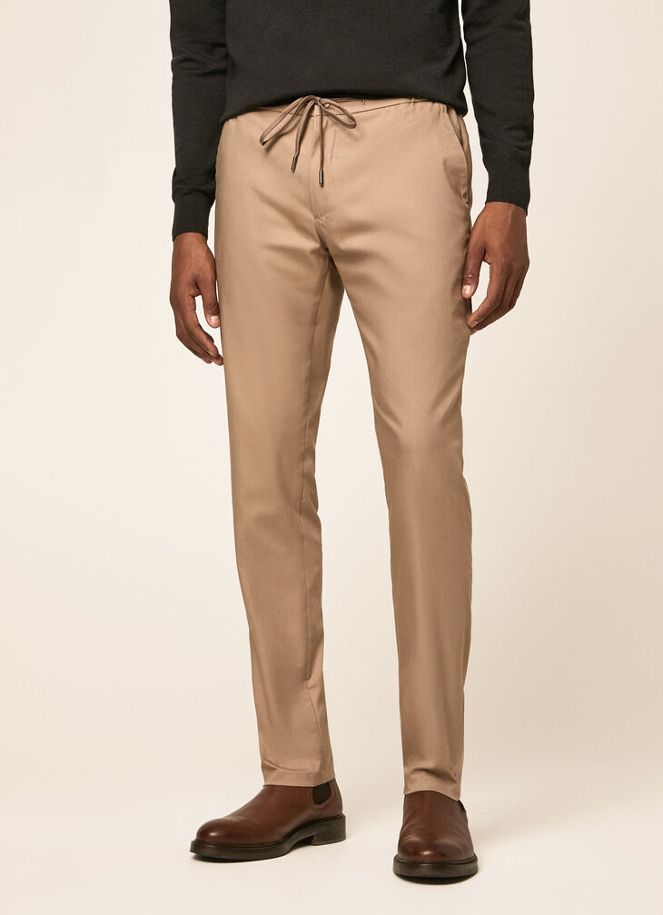 Jogger style chinos