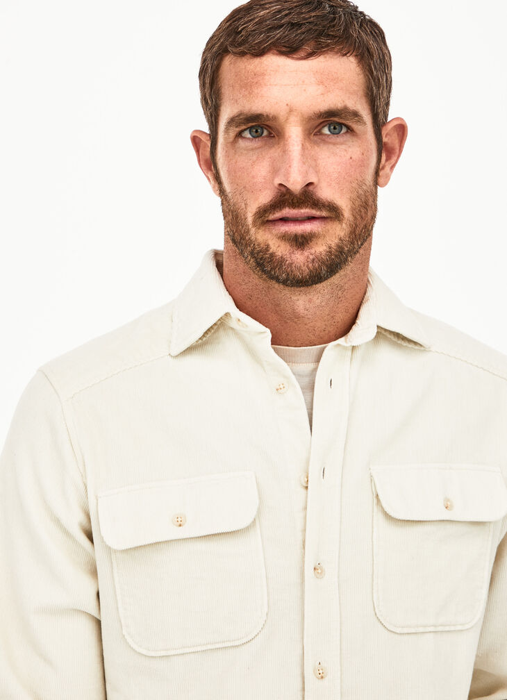 Corduroy overshirt