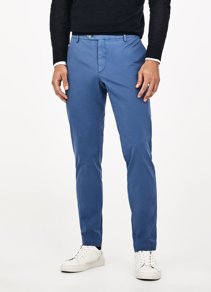 Slim chino trousers